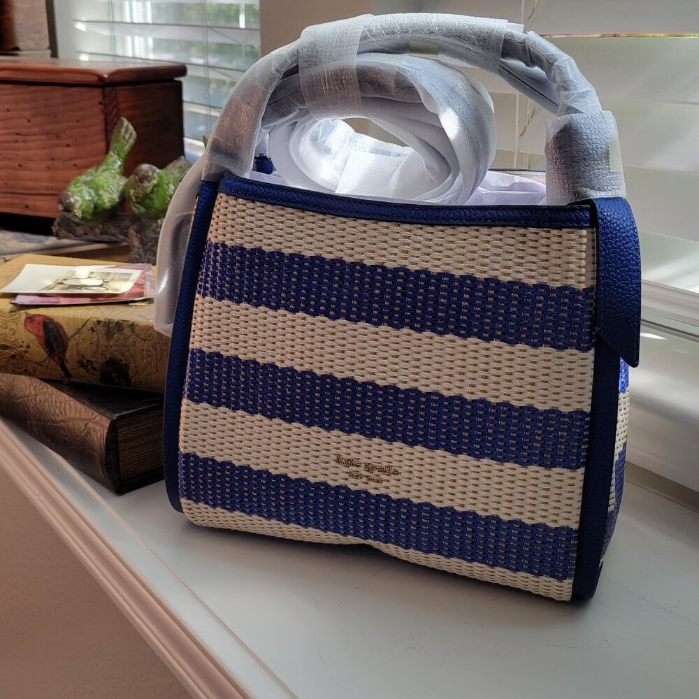 NWT kate spade striped tote
